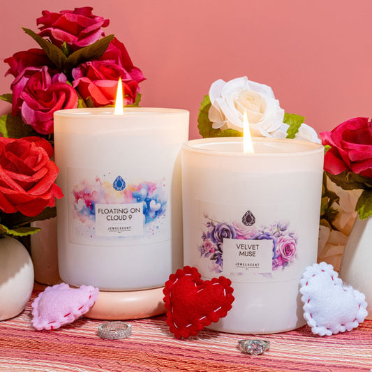Velvet Muse 18oz Home Jewelry Candle - SkyWaves