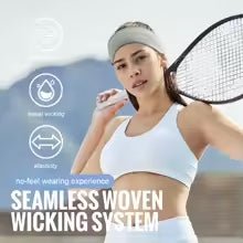 "Wrels".Summer Sport Headband, Breathable Non - Slip, Lightweight - SkyWaves