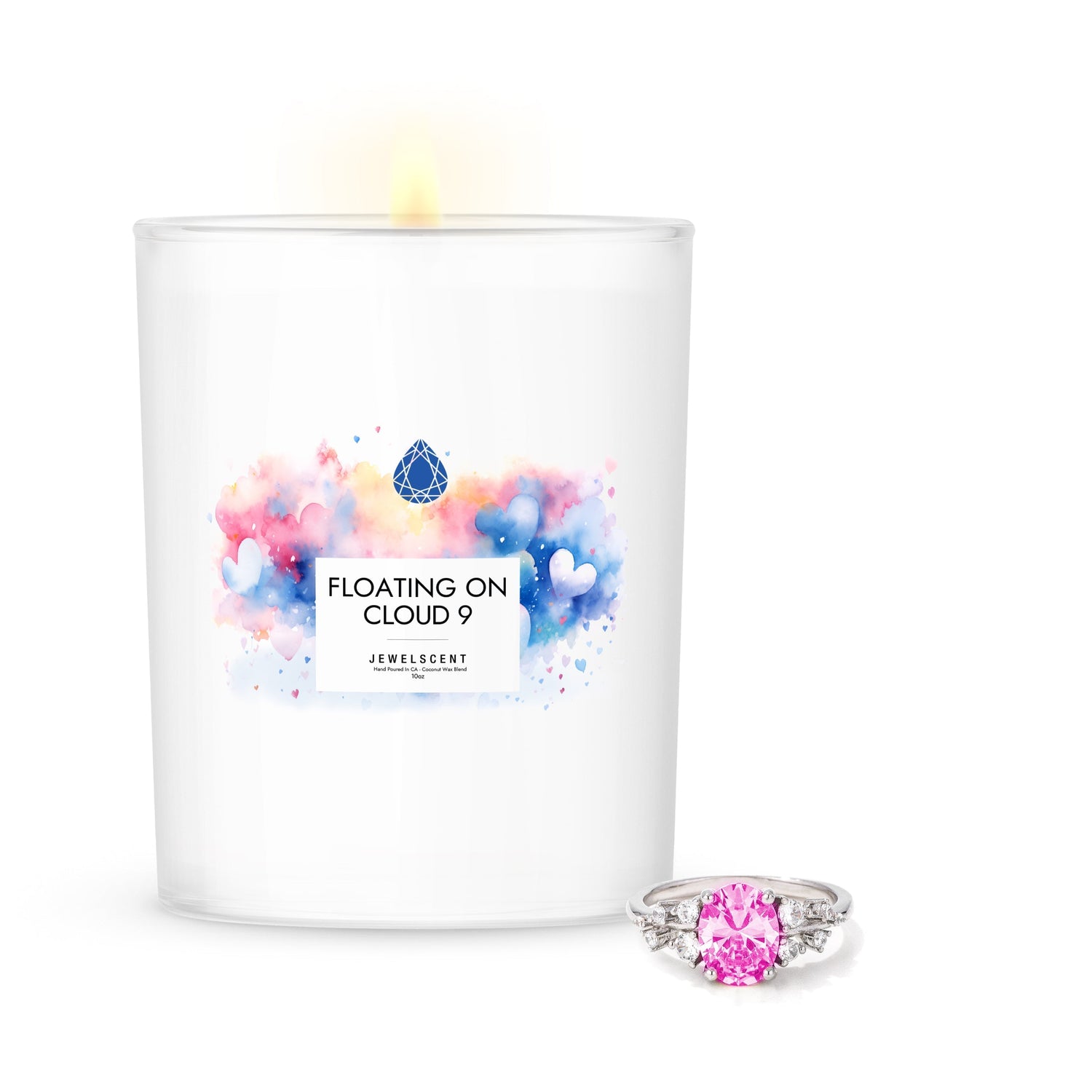 Floating on cloud 9 signature Scented Candles - SkyWaves