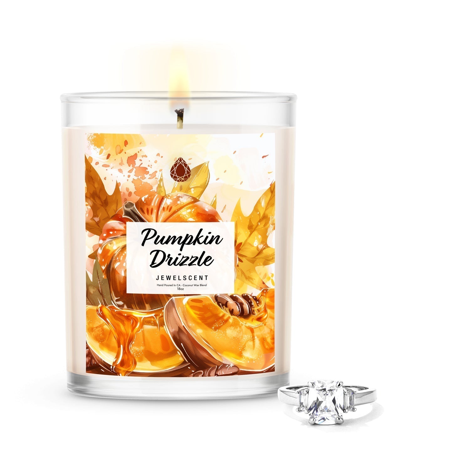 Pumpkin Drizzle Halloween candle - SkyWaves