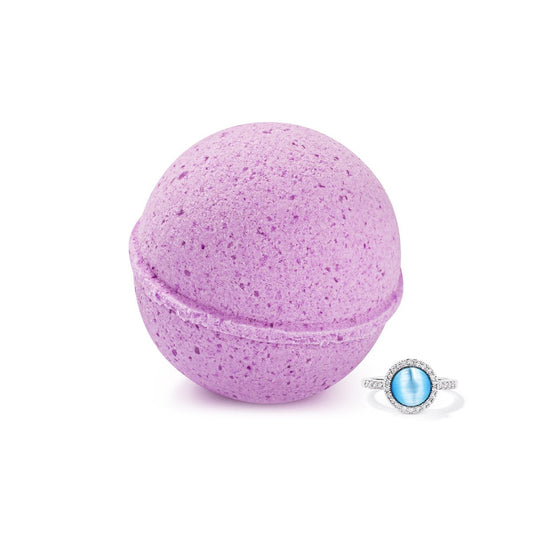 Early Morning Lilac 10oz Jewelry Bath Bomb - SkyWaves