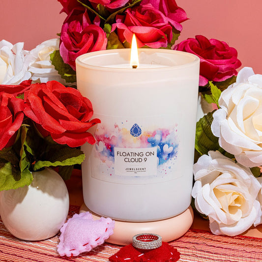 Floating On Cloud 9 18oz Home Jewelry Candle - SkyWaves