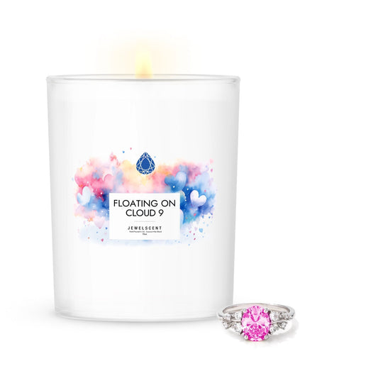 Floating On Cloud 9 18oz Home Jewelry Candle - SkyWaves