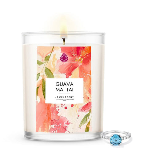 Guava Mai Tai 18oz Home Jewelry Candle - SkyWaves