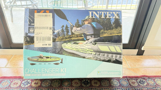 Intex Challenger K1 Inflatable Kayak - SkyWaves