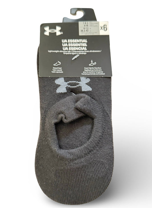 Under Armour socks, AU ESSENTIAL lightweight ultra low tab - SkyWaves